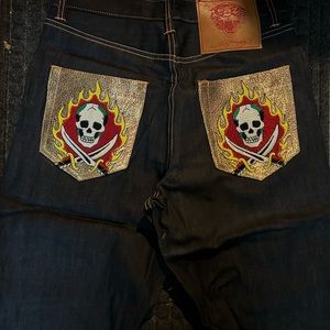 Like new Ed Hardy jean shorts